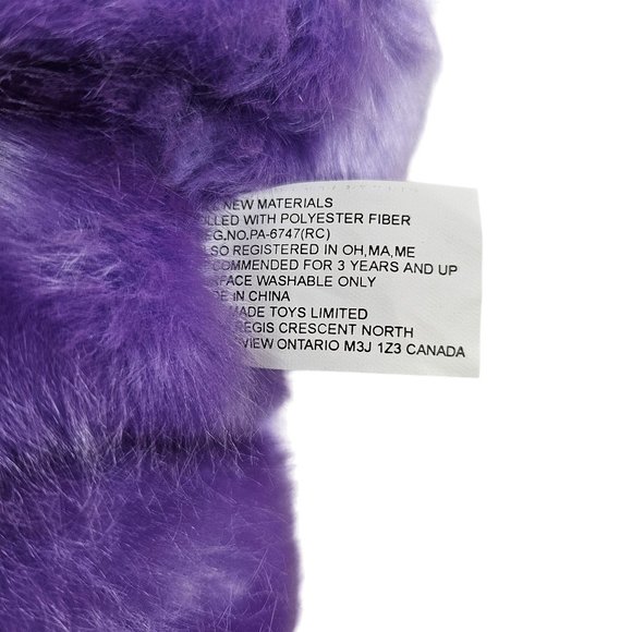 Best Made Toys Bunny Rabbit Plush Purple Mom And Baby Tag Stuffed Animal Easter - Picture 10 of 11